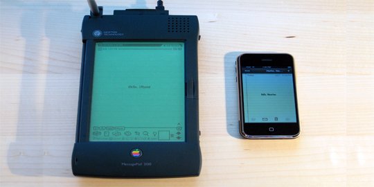 ini generasi awal perangkat mobile sebelum ada smartphone
