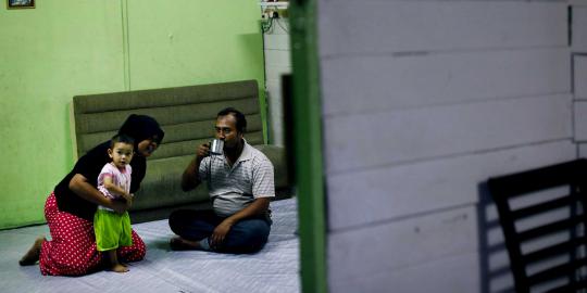 Potret kehidupan muslim Rohingya mengungsi di Malaysia