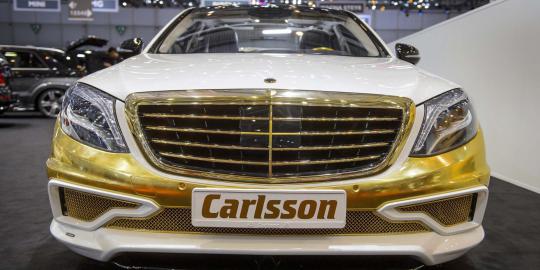 Mewahnya Carlsson CS50 Versailles, mobil emas pertama di dunia