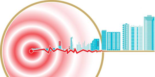 Gempa di Malang, warga berhamburan keluar rumah