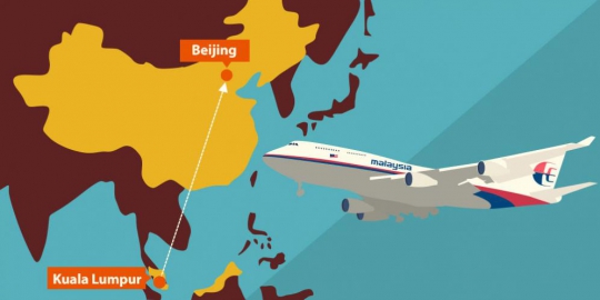 ini kekuatan gabungan 7 negara cari malaysia airlines hilang