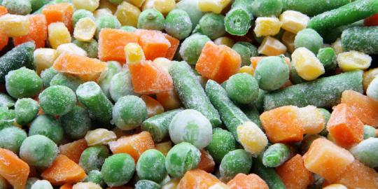 5 Buah dan sayur beku yang kaya nutrisi