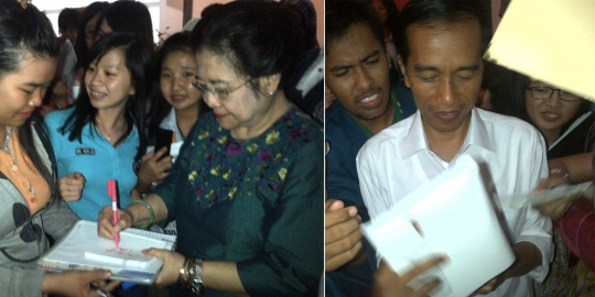 Megawati lebih populer ketimbang Jokowi