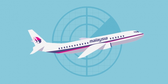 Google: jangan cari pesawat Malaysia Airlines di Google Earth