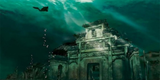 Lion City, misteri kota kuno di bawah Danau Qiandao