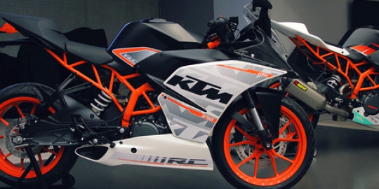 Peluncuran KTM RC 390 semakin dekat