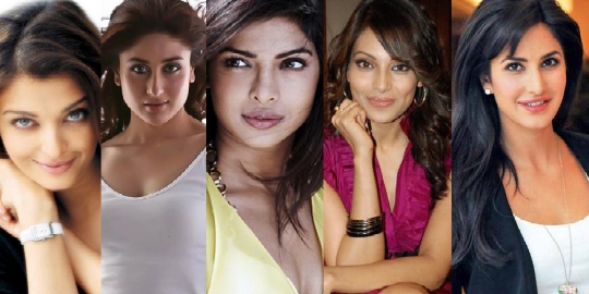 7 Artis Bollywood tercantik dan terseksi