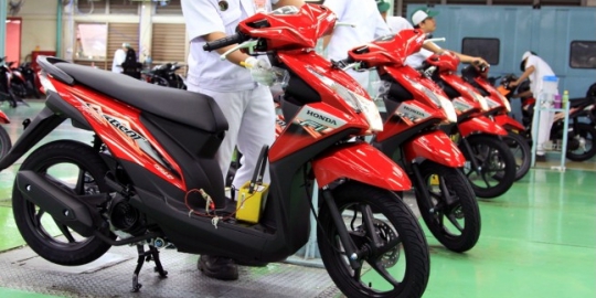 7 Motor Honda paling laris di awal 2014