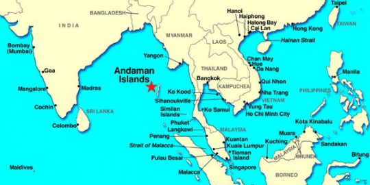 India cari Malaysia Airlines MH370 di Kepulauan Andaman