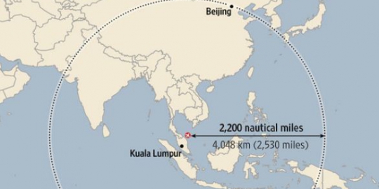 Pencarian MH370 diperluas ke perbatasan Kazakhstan-Turkmenistan