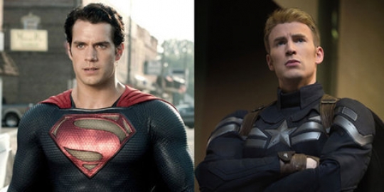 Perang: Film Superman dan Captain America Dirilis Bersamaan