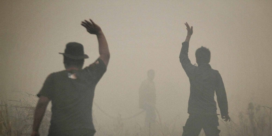 SBY ke Riau karena penanganaan kebakaran hutan tak maksimal