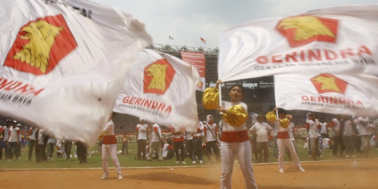 Kampanye perdana, Gerindra lepas 20 ambulans dan 15 dokter