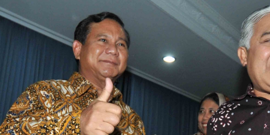 Prabowo membantah soal pesan berantai syarat wawancara dirinya