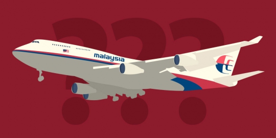 Bagaimana bisa Malaysia Airlines lolos dari radar 4 negara?