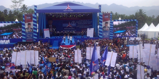 Setelah Bantul, hari ini SBY kampanye di Tulungagung