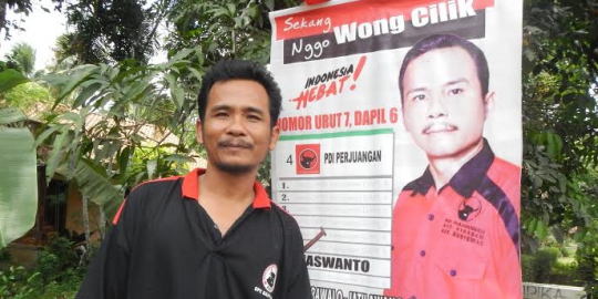 Jaswanto, penambang pasir di Banyumas pede nyaleg dari PDIP