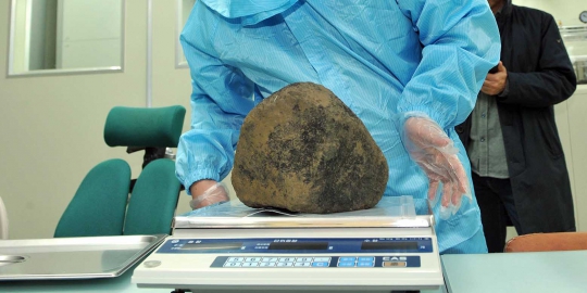 Ini wujud meteorit yang hujani Korea Selatan