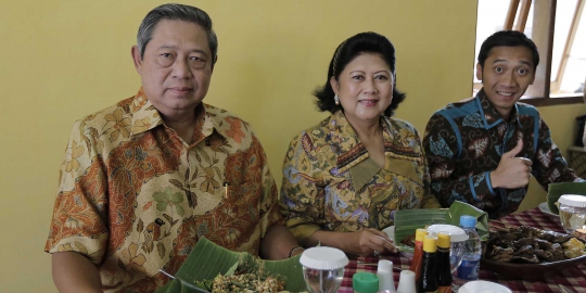 Presiden SBY ajak ibu Ani makan malam di Malang Town Square