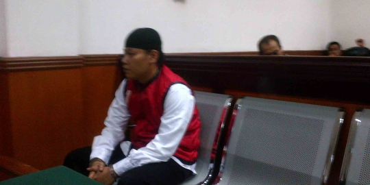 Briptu Wawan sempat bersitegang dengan saksi di ruang sidang