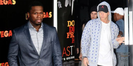 Steve Stoute larang 50 Cent gabung label rekaman Eminem