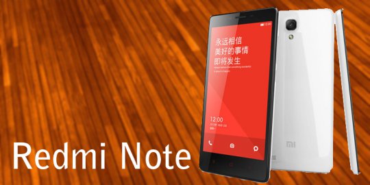Xiaomi Redmi Note, pesaing Galaxy Note seharga Rp 1,4 jutaan