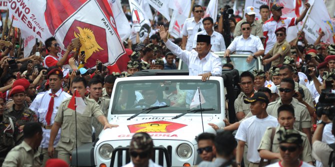 Prabowo: Jenderal 1 suara, tukang bakso 1 suara