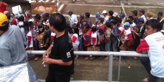 Gerindra berkelit bayar lunas pedagang di Gelora Bung Karno