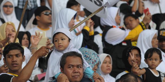 Panitia sudah larang kader PKS bawa anak saat kampanye