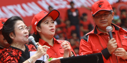 Megawati kampanye, Jl Yogya-Magelang lumpuh sepanjang 4 KM