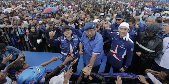 SBY kampanye di Brebes: Kita tidak pernah menjual aset negara!