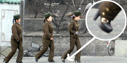 Menilik wajah mode Korea Utara