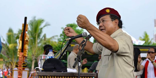 Prabowo dapat dukungan ratusan purnawirawan TNI/Polri