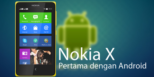 Nokia X gandeng Telkomsel hadir di Indonesia