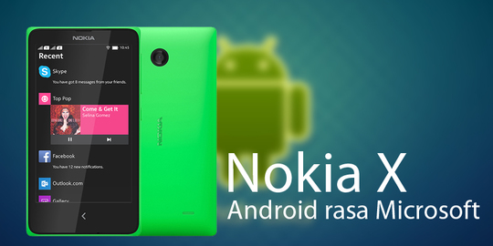 Di Indonesia, Nokia X dijual Rp 1,2 juta saja!