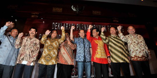 Jenderal Yunus dukung Prabowo, Jenderal Luhut pilih Jokowi