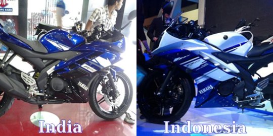 6 Pembeda antara Yamaha R15 versi Indonesia dan India
