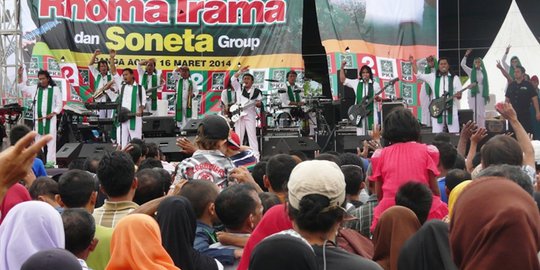 Kecewa tak dapat duit, Yanti tetap senang bisa nonton Rhoma