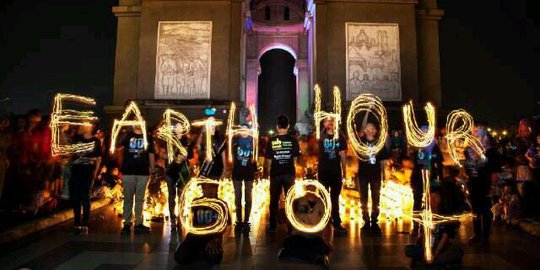 Earth Hour Kediri ajak masyarakat selamatkan bumi