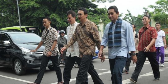 Usai pilkada, Jokowi-Ahok pernah bertemu Prabowo