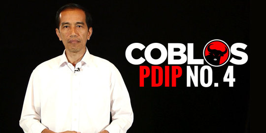 Jokowi: Coblos nomor 4