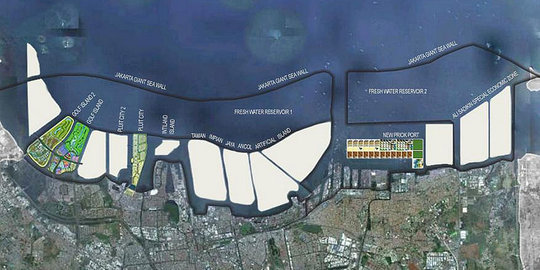 Menteri PU terima hasil studi proyek Giant Sea Wall Jakarta