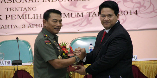 KPU gandeng TNI amankan pendistribusian logistik Pemilu 2014