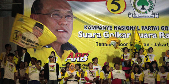 Survei SMRC: Golkar menguat, Ical malah menurun