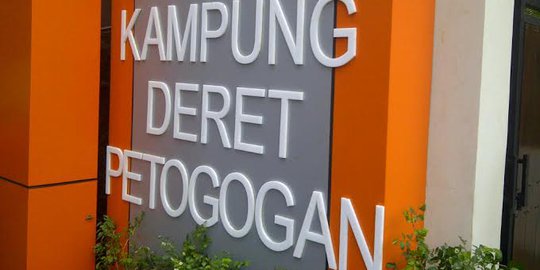 Jokowi resmikan Kampung Deret Petogogan