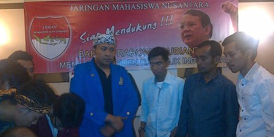 Mahasiswa di Bandung galang dukungan pencapresan Prabowo