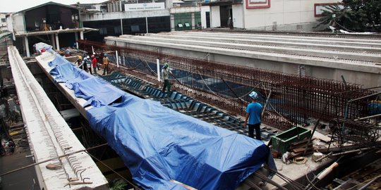 Ahok bersyukur jembatan Blok G Tanah Abang tak timpa warga