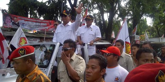 Prabowo: Kalau tidak nyoblos, suaramu dicuri orang jahat