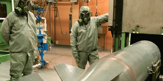 Pasukan Assad dituding lancarkan serangan gas beracun di Jobar