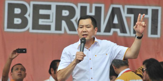 MNC wajibkan pegawai hadiri kampanye Hanura, ini jawaban HT